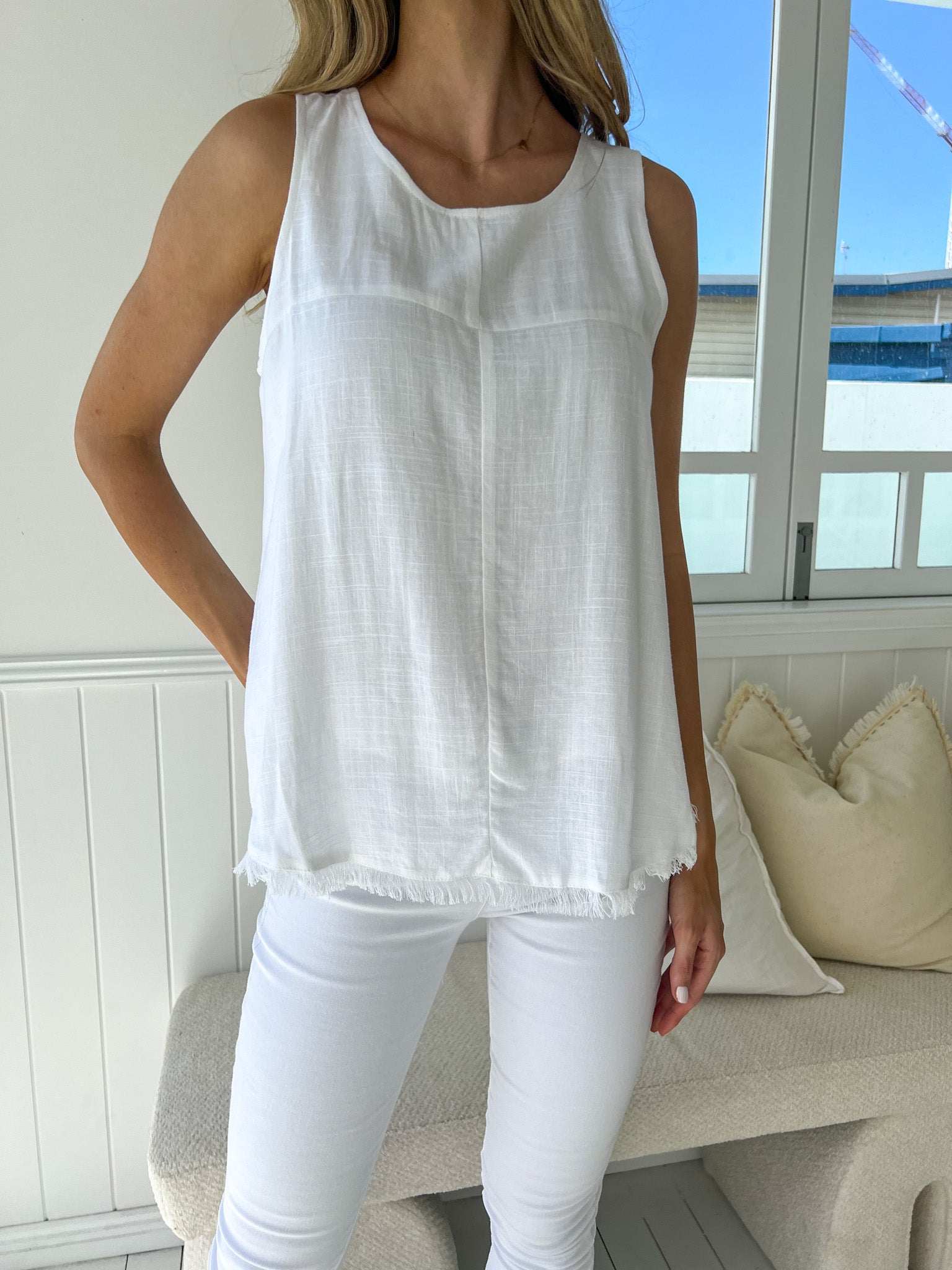 Freya Top - White