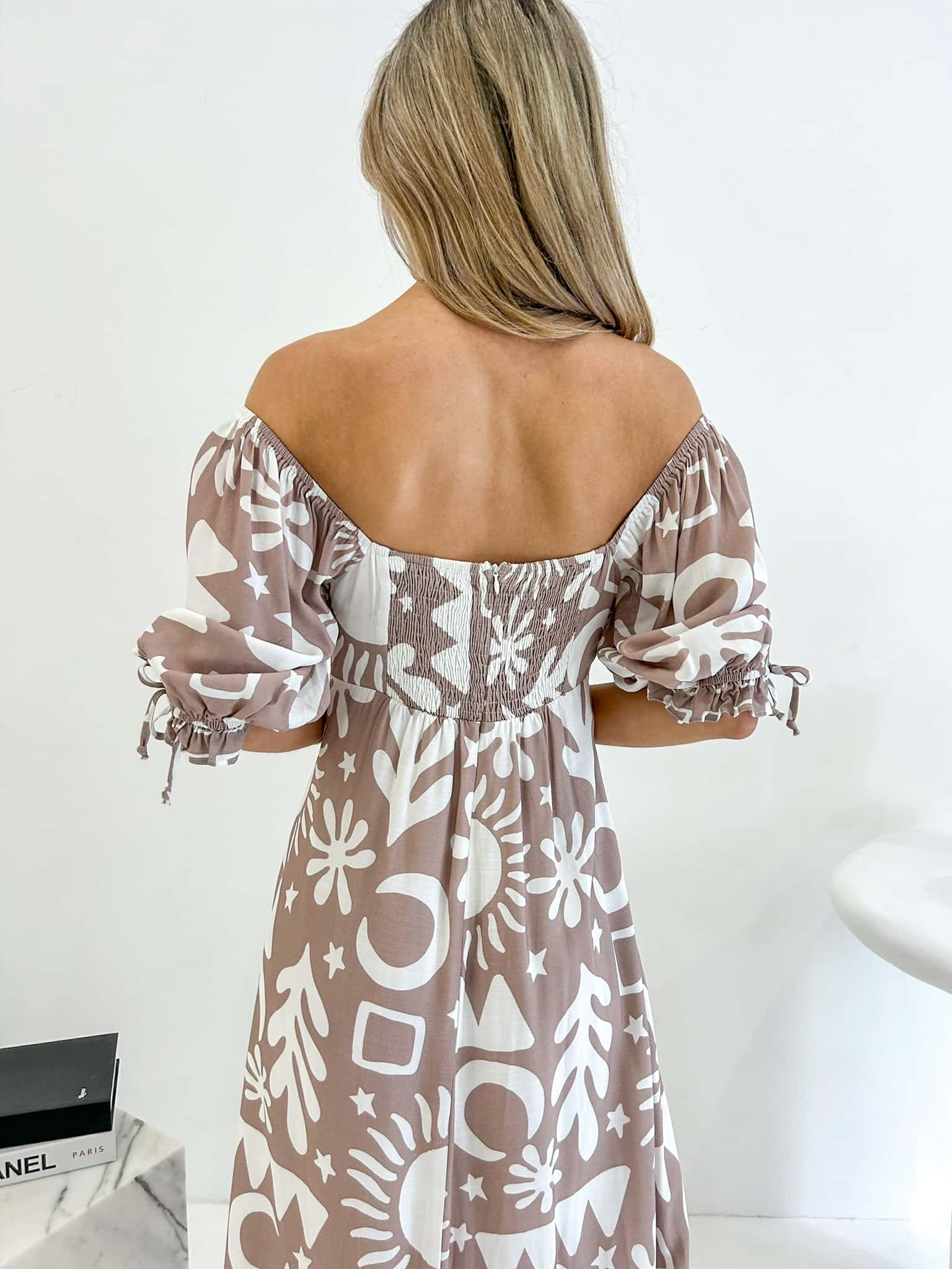 Olivia Maxi Dress - Dusk Print