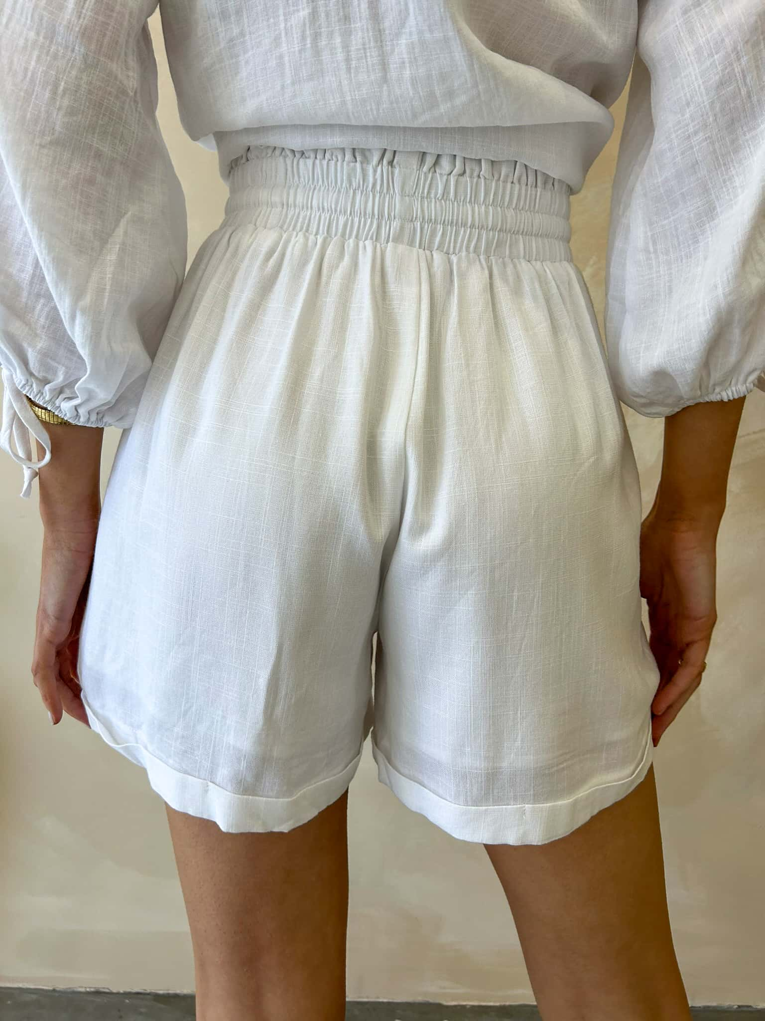 Lucciana Shorts - White