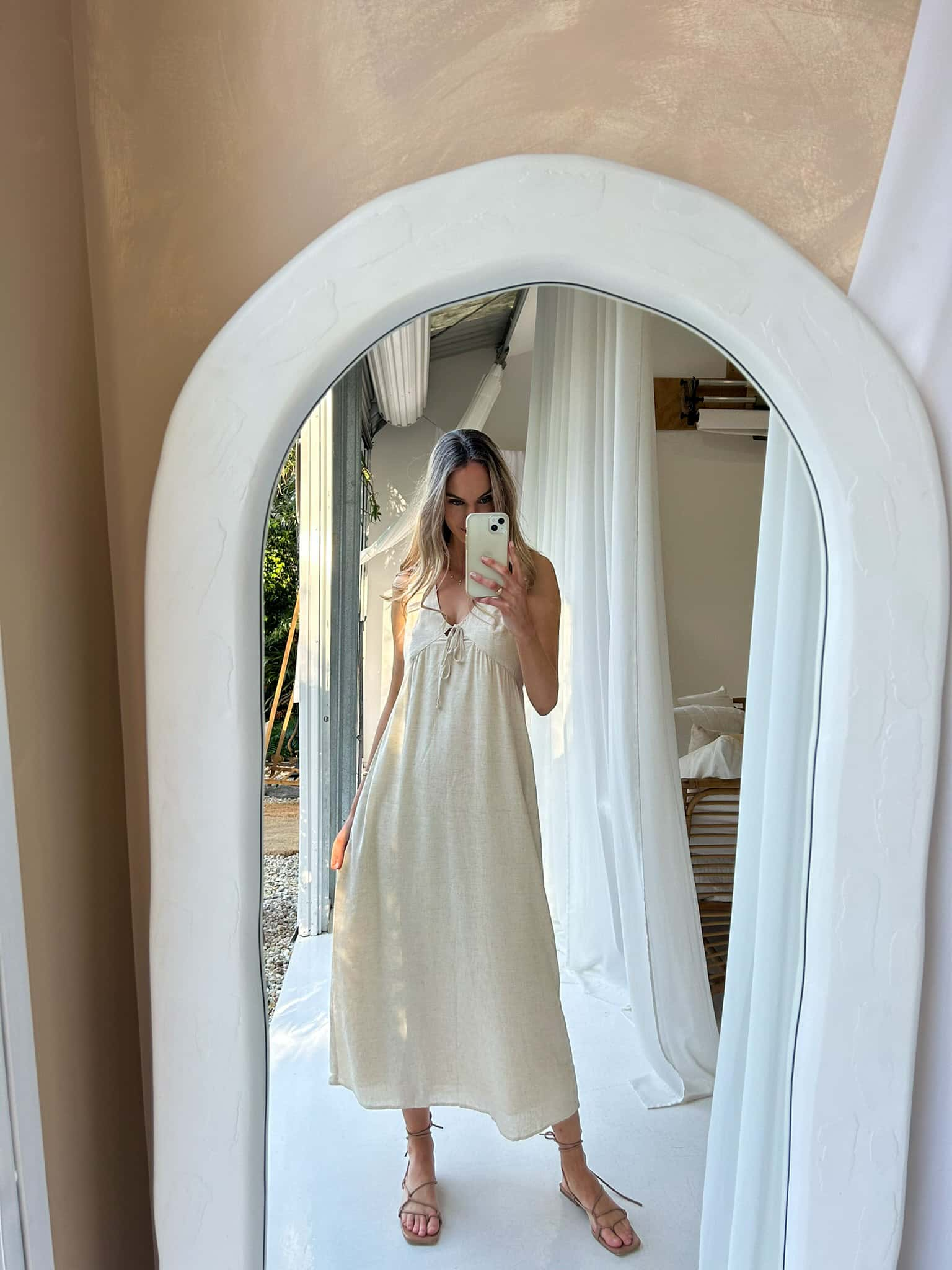 Peyton Maxi Dress - Natural