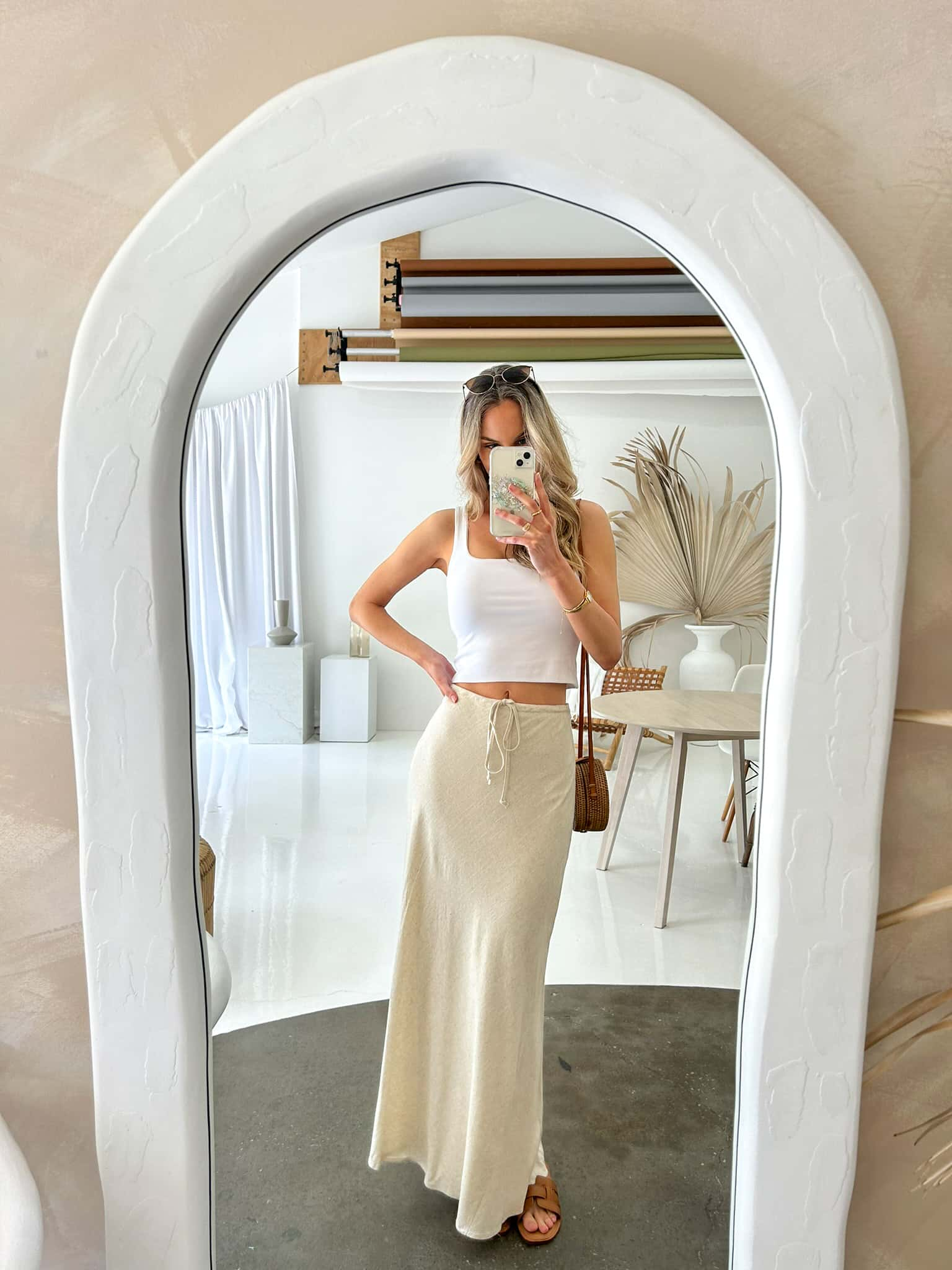 Kora Maxi Skirt - Natural