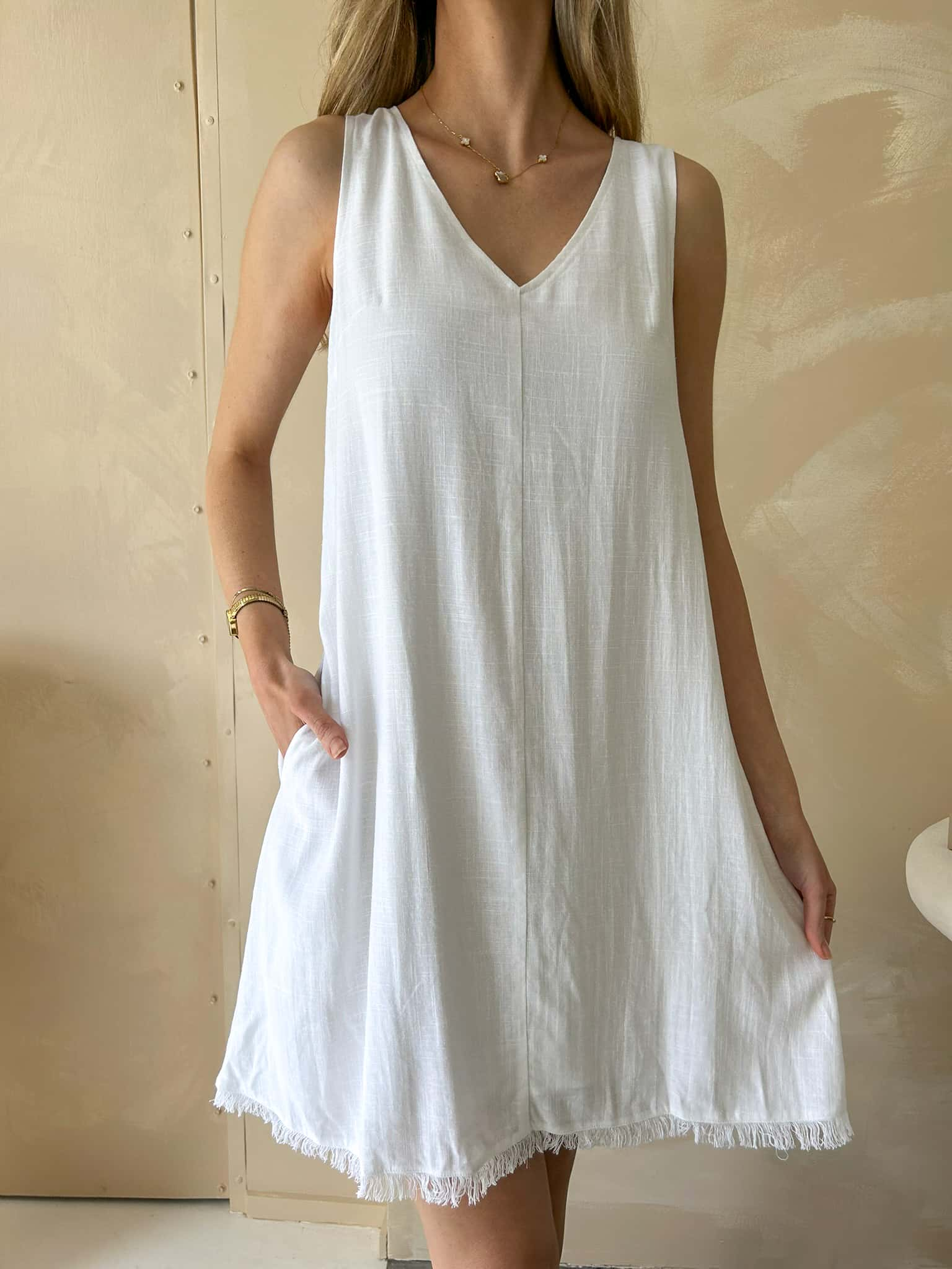 Vera Dress - White