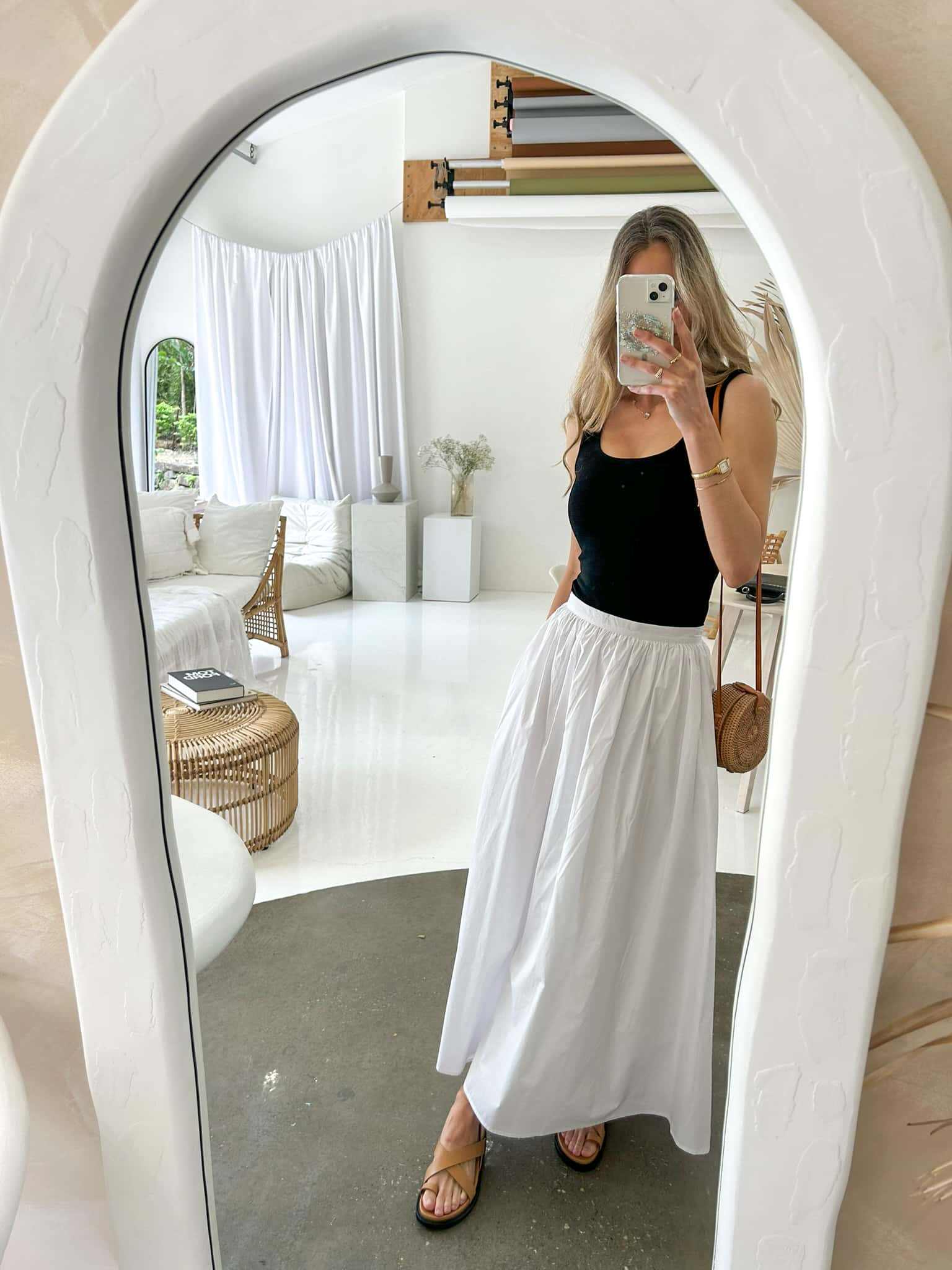 Tuscany Skirt - White