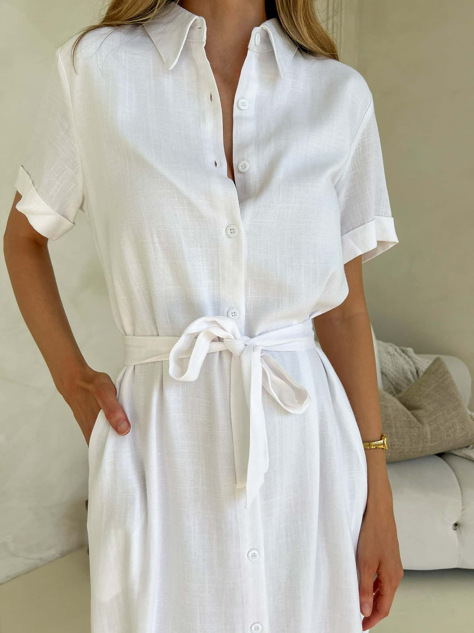 Paris Dress - White