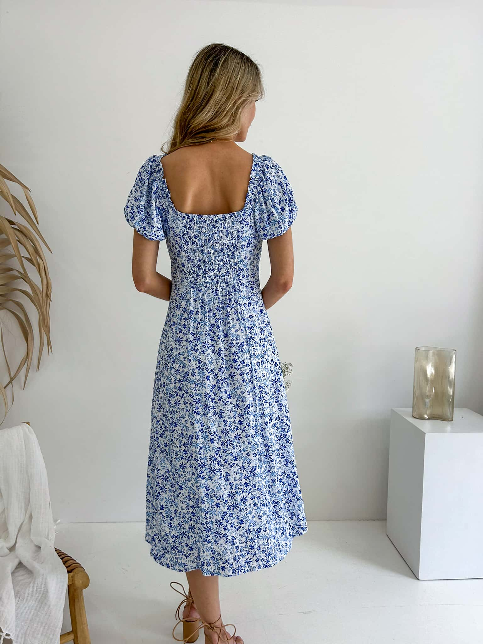 Ivana Midi Dress -  Wildflower Print