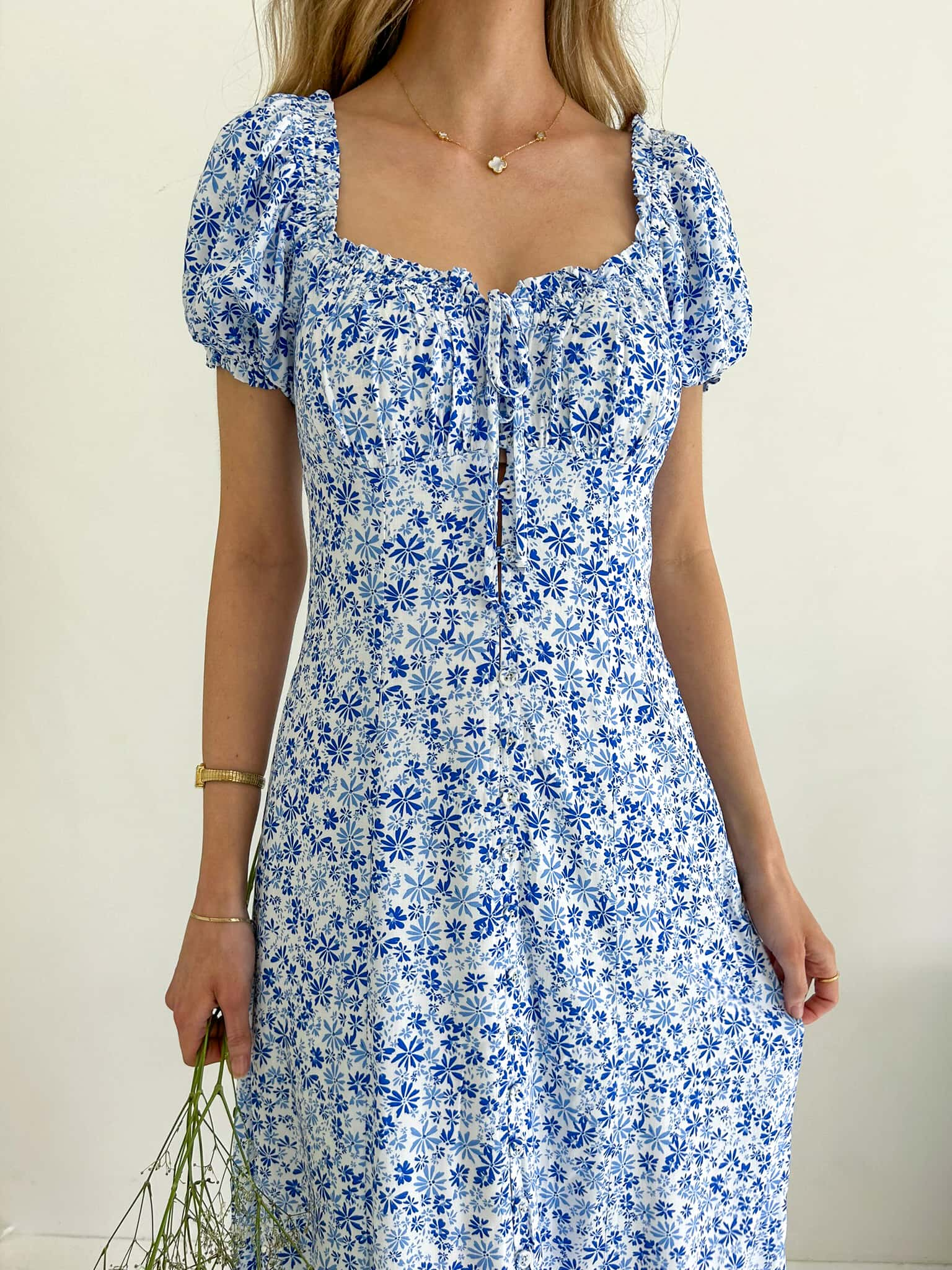 Ivana Midi Dress -  Wildflower Print