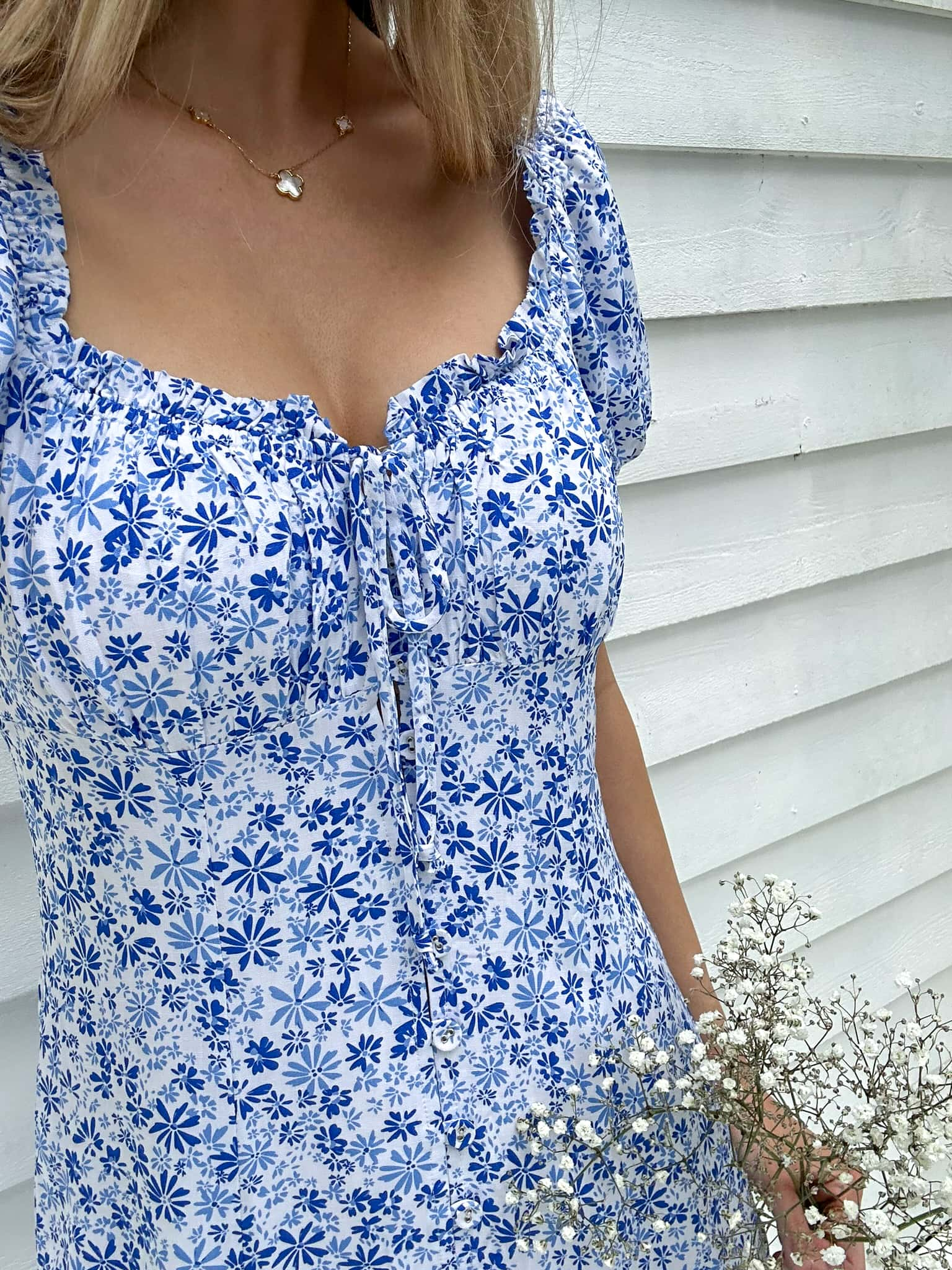 Ivana Midi Dress -  Wildflower Print