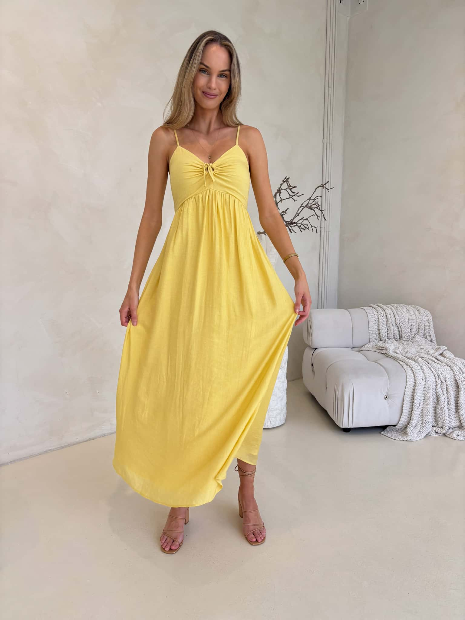 Sunset Maxi Dress - Yellow