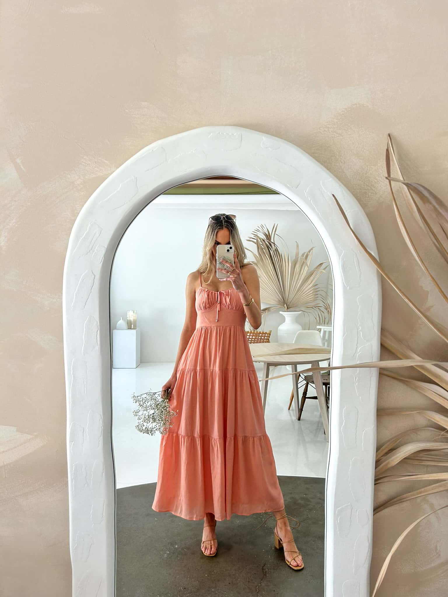 Isabella Maxi - Peach