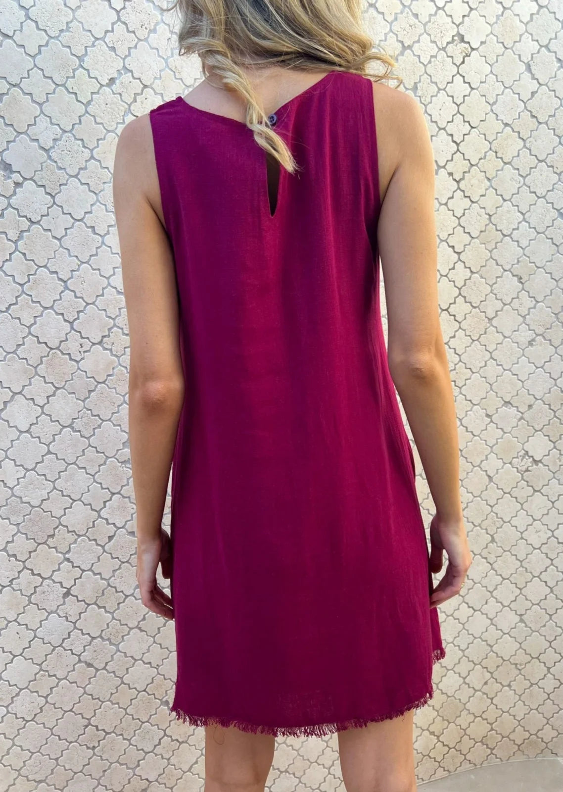 Freya Dress - Plum - Mylk The Label