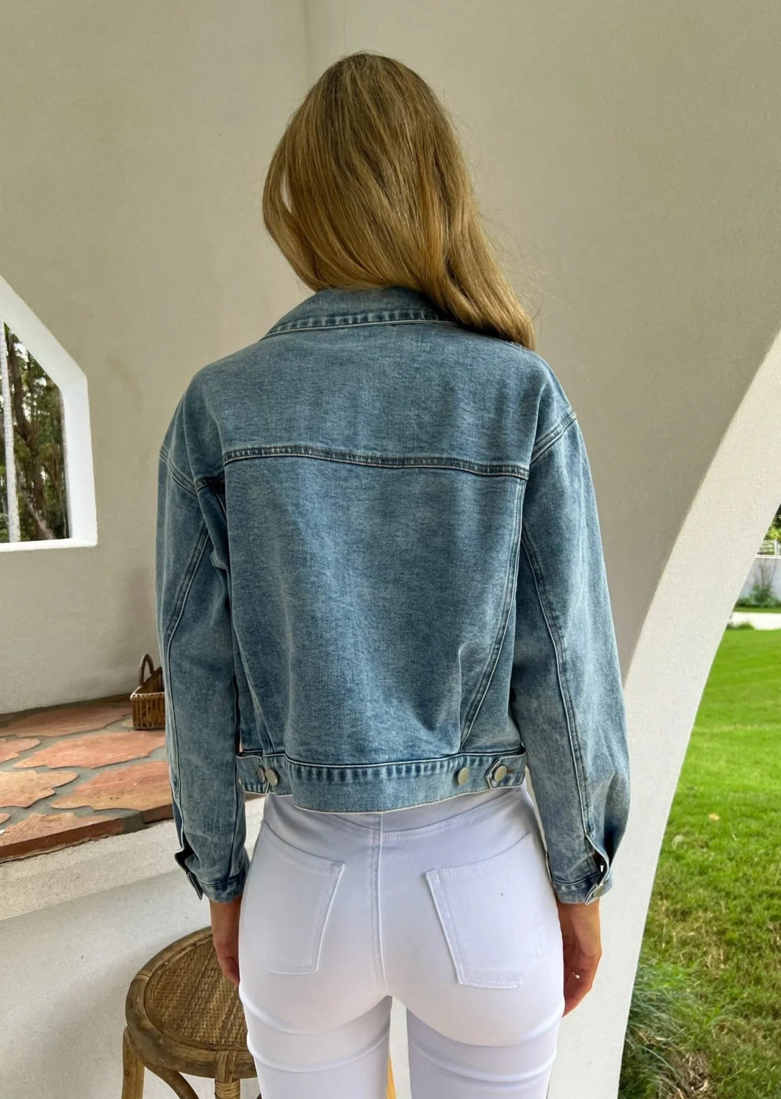 Nathalie Denim Jacket - Mylk The Label