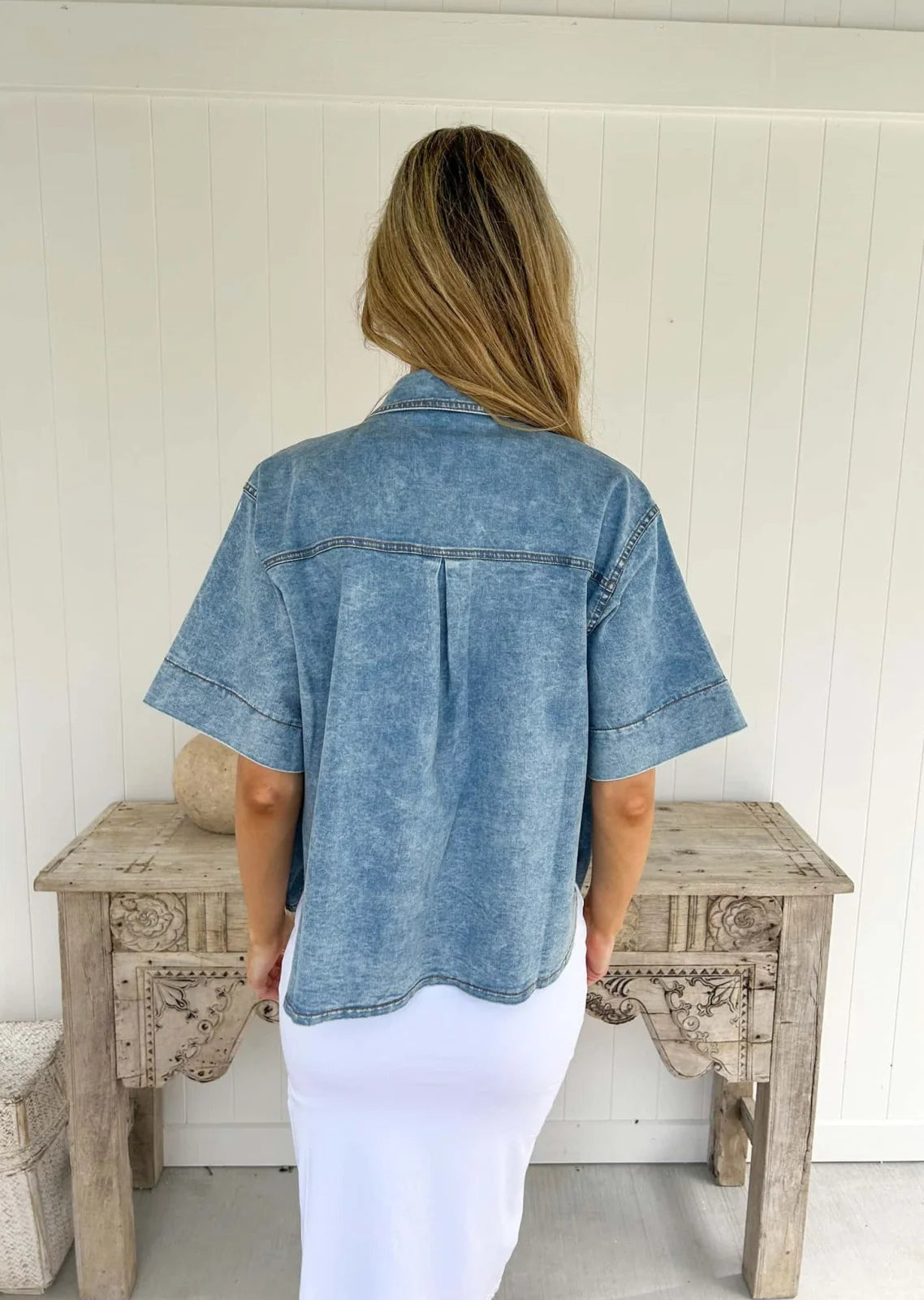 Suvi Denim Shirt - Mylk The Label