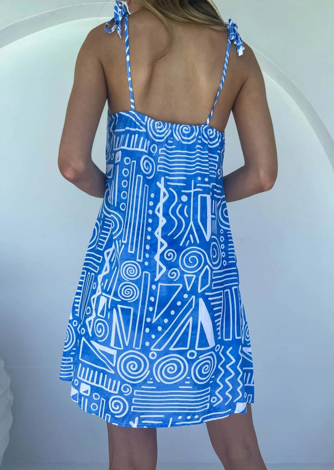 Zara Dress - Oceania Print - Mylk The Label